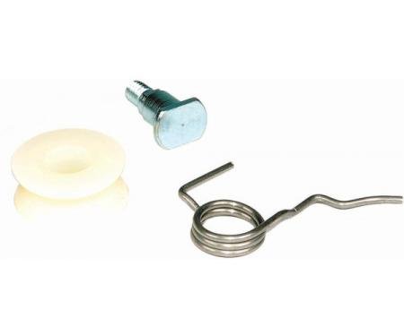 Camaro Quarter Window Front Roller, With Stud, 1967-1969