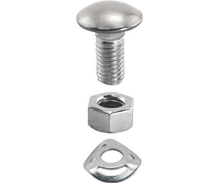 Ford Mustang Bumper Bolt Kit - 28 Pieces - Deluxe - Includes Wavy Washers