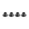 Ford Thunderbird Tie Rod End Cup, 4 Piece Set, Rubber, 1958-60