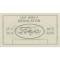 Voltage Regulator Decal, Silver, Galaxie, 1962-1963