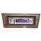 Chevy II-Nova Stereo Radio, KHE-100, AM/FM, Manual Tuning, Chrome Face, Wood Bezel, 1966-1967