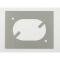 Camaro Remote Mirror Bezel, Door Panel Reinforcement Plate, 1968-1969