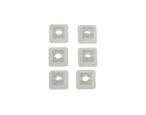 Redline Restomotive® 1969 Chevrolet Camaro Grille Attachment Nut Insert Set, Standard or Rally Sport (RS)
