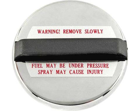 Ford Pickup Truck Gas Cap - Non-Locking - 3-13/16 OD - DeepCam Type - Styleside Aft-Axle Tank - F100 Thru F250, With Evaporative Emissions, 1973-1976