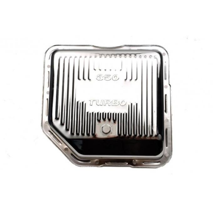 Camaro Automatic Transmission Oil Pan, Turbo Hydra-Matic 350 (TH350), Chrome