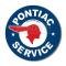 Pontiac Service Tin Sign