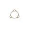Full Size Chevy Exhaust Manifold Gasket, Flat 2, 1958-1972