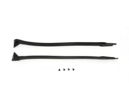 Full Size Chevy Pillar Post Weatherstrip, Convertible, 1966-1968