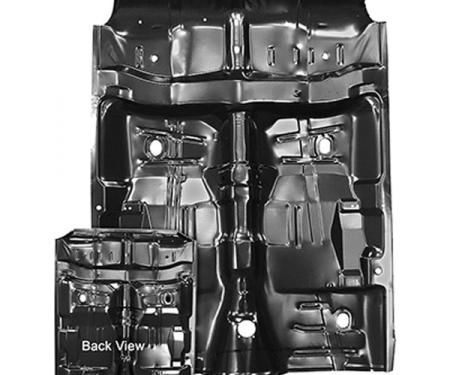 El Camino Floor Pan, Full, With Hump, 1964-1972