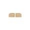 Chevy Cardboard Interior Front Door Panels, 4-Door Hardtop, Bel Air, 1956