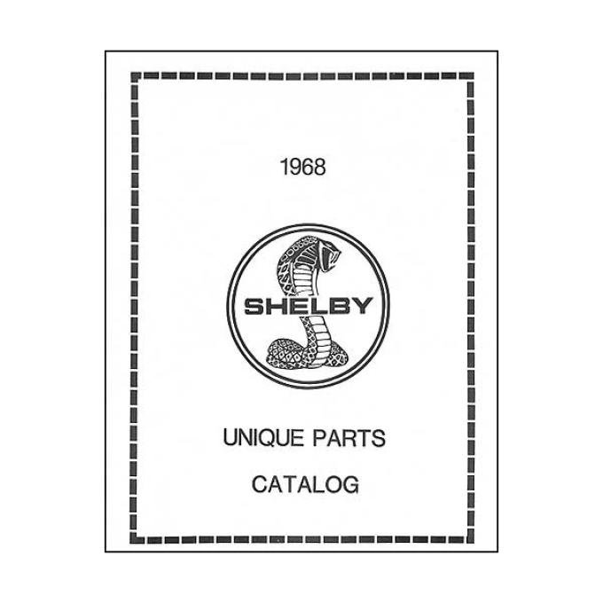 Ford Mustang Shelby Unique Parts Catalog - 32 Pages