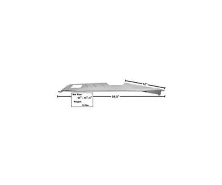 Cowl Top Lower Panel, Weld-Thru Primer Coated, 66-72 Bronco