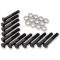 Chevelle Exhaust Manifold Bolts & Washers, Small Block, 1967-1972