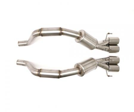 Corvette B&B Exhaust System, C6 Z06/ZR1 Bullet Quad Round, 2006-2013