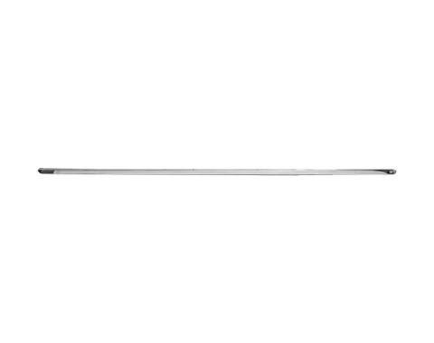 Ford Mustang Rocker Panel Moulding - Left - Bright Metal