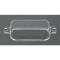 License Plate Light Lens, 1961-1964