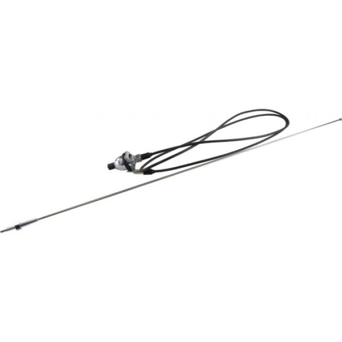 Chevelle - Antenna, Fixed Mast, Fender Mount 1966-1967