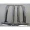 Chevy Vent Window Area Stainless Steel Molding Set, Used, Convertible, 1955