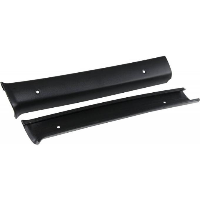 Redline Restomotive® 1968-1972 Chevrolet Chevy II / Nova Quarter Panel B-Pillar Moldings