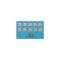 Chevy Rocker Molding Clip Set, 1955