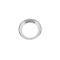 Corvette Rally Wheel Trim Rings, Chromed Stainless Steel, 1967