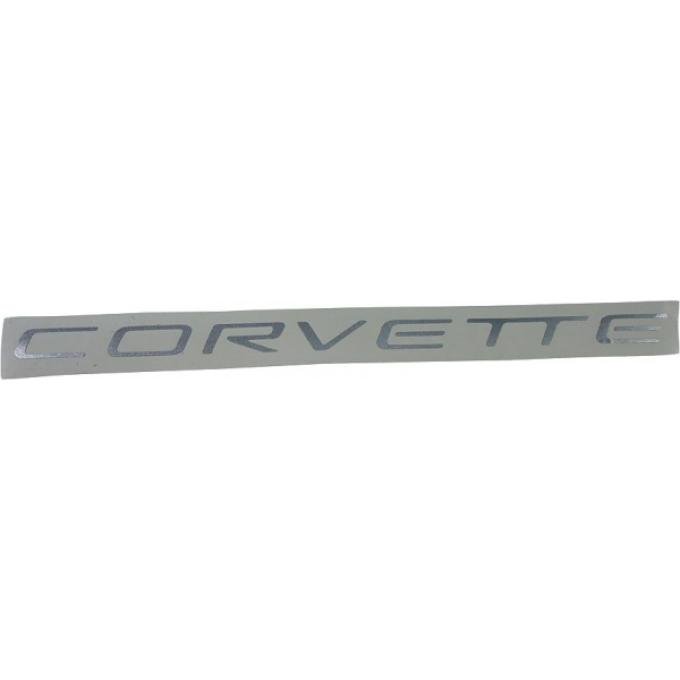 Corvette Dash Letter Kit, Silver, 1997-2004