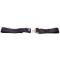 Seatbelt Solutions 1967-1969 Camaro Lap Belt 60" with Plastic Push Button 1201601000 | Black