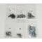 El Camino Exterior Screw Kits 62 Pieces, 1966