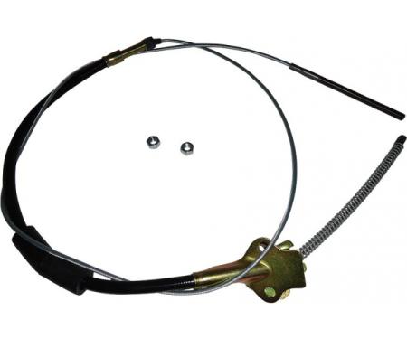 Chevy Emergency Brake Cable, Rear, 1951-1954