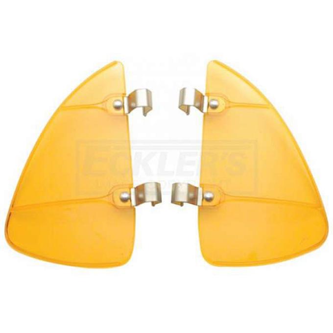 Chevy Vent Window Breezies, Plastic, 1949-1954
