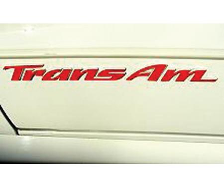 Firebird, Trans AM Decal, Raised Door Letters 1993-2002
