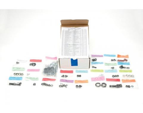 Chevelle Master Chassis Assembly Hardware Kit, For Cars With 307/350, Drum Brakes, 1969