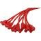 Corvette Spark Plug Wires, Red, Spiro-Pro, Taylor, 1985-1991