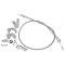 Chevy Truck TV Cable Kit, LS, 1947-1987