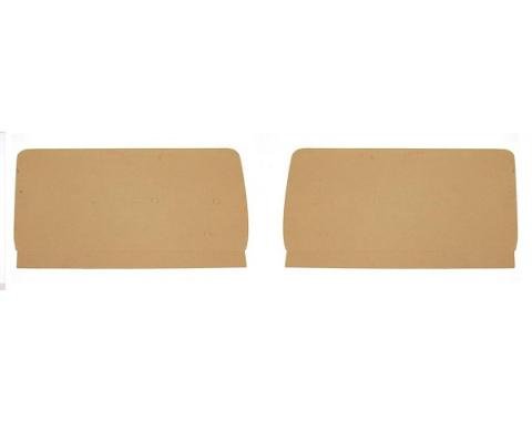 Full Size Chevy Front Door Cardboard Panels, 2-Door Hardtop & Convertible, 1963-1964