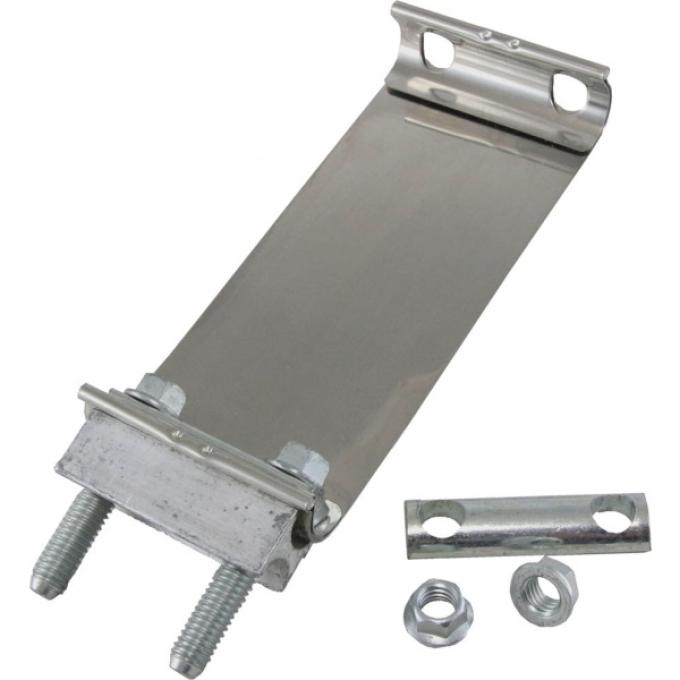 Corvette Exhaust Band Strap, Stainless Steel 2-1/4", Walker
