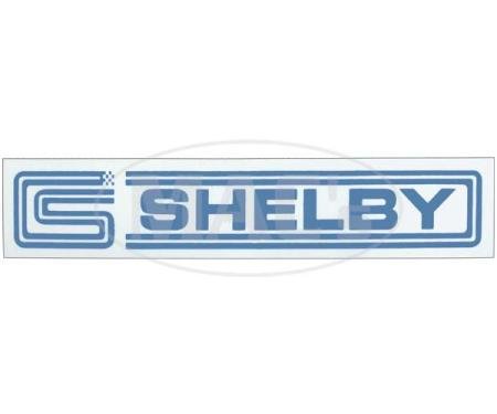 Decal - Shelby Logo - 1-1/2 High X 7-1/2 Long
