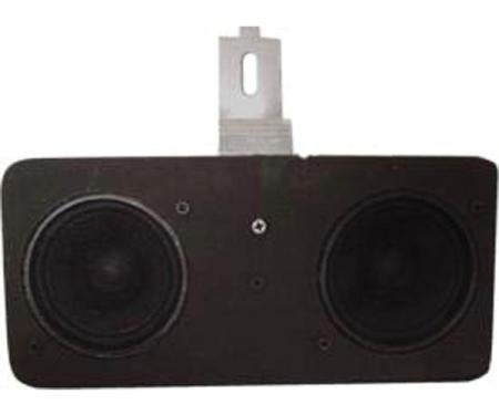 Firebird Radio Speakers, Dual Front, 60 Watt, Custom Autosound, For Cars With Air Conditioning, 1967-1969