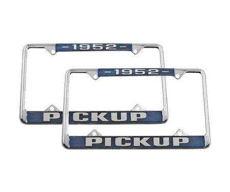 Ford Pickup Truck License Plate Frames - 1952 Pickup