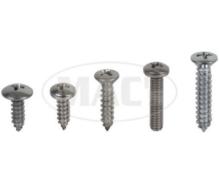 Exterior Screw Kit (31 Pieces), Galaxie, 1959