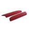 CA 1997-2004 Chevrolet Corvette Leather Armrest Pads with C5 Logo