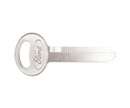 Trunk, Tailgate or Glove Box Key Blank - Double Sided