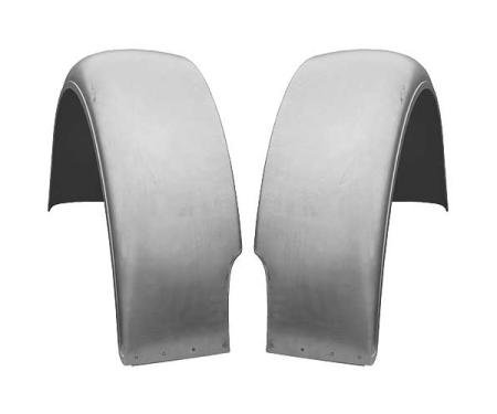 Model A Ford Rear Fenders - Steel - Fit Coupe & Roadster & Cabriolet & Pickup - Top Quality Version