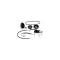 Chevy 605 & 670 Power Steering Pump & Mounting Kit, Small Block, 1955-1957