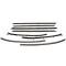 Chevelle Window Felt Kit, 2-Door Coupe, 1968