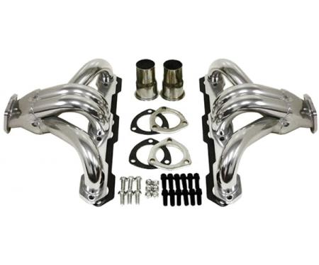 Camaro Ceramic Coated Shorty Headers, Small Block, 1967-1981