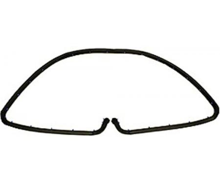 Corvette Convertible Top Compartment Deck Lid Weatherstrip,EDPM, 1986-1996