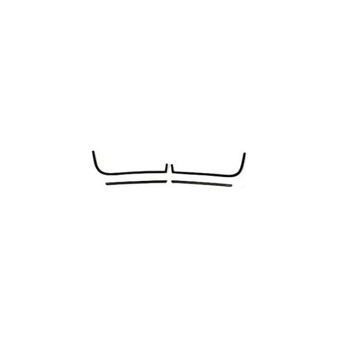 Corvette Bumper Moldings, ZR1 Style, 1984-1990