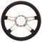 Nova And Chevy II Steering Wheel, Volante S9, Black Leather, 1962-1979