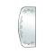 Model A Ford Windwing Glass - Etched Leaf Design - For Closed Cars (Coupe & Sedan) Only